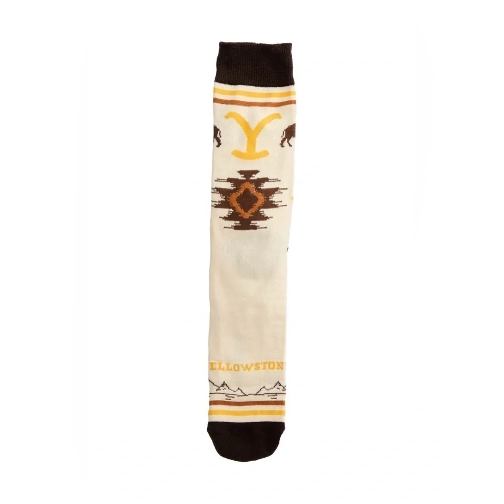 Yellowstone Men's Crew Socks, 3-Pack
